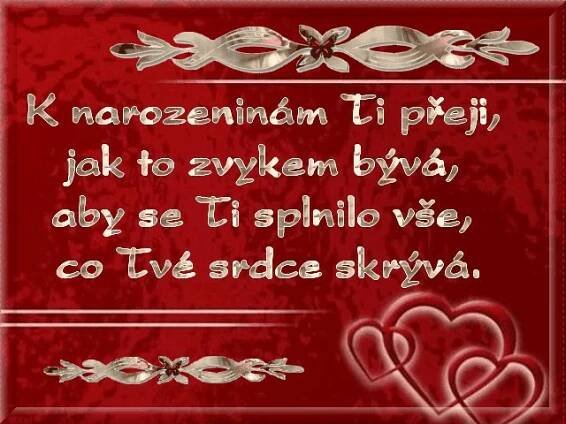 Animované GIFy Gratulujeme k Vašim Narozeninám
