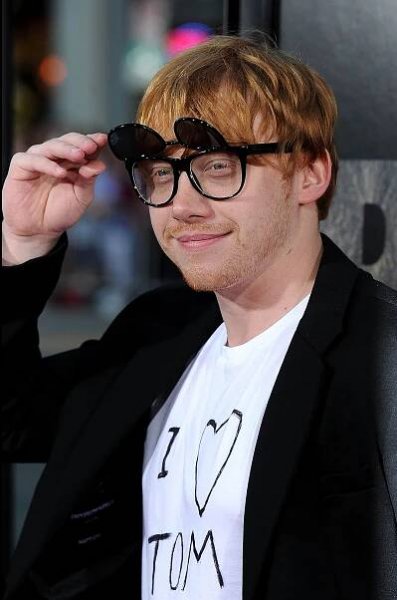 Rupert Grint at an event for Zrození planety opic (2011)