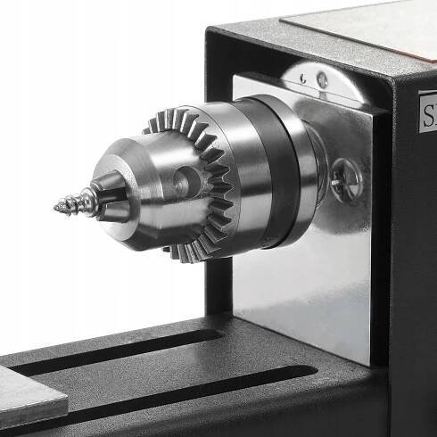 VEVOR Mini Tokarka 96W 4250-8500RPM Z 7-Biegową Nastawą Tokarki Przenośna - Allegro