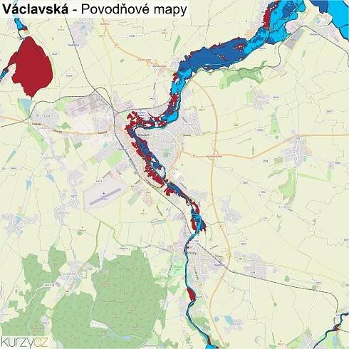 Václavská - mapy | Kurzy.cz