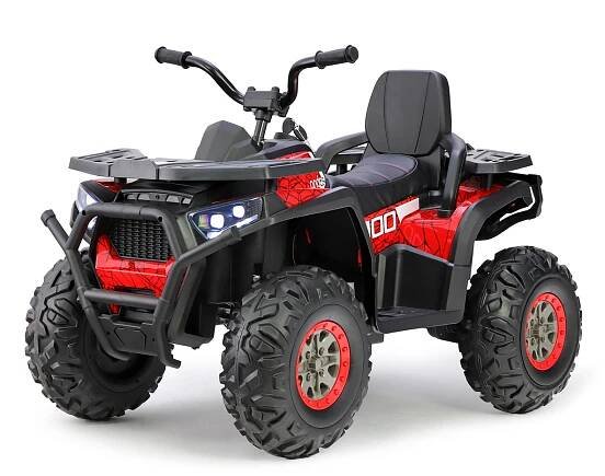 Dětská elektrická čtyřkolka andos® X-MAX 607 Spider 24V/400W, červená