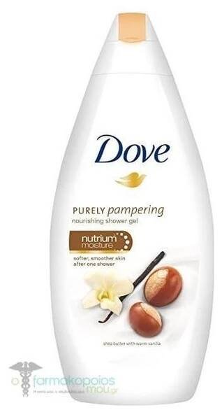 Dove Purely Pampering Bambucké máslo a vanilka sprchový gel 500 ml | eberry.cz