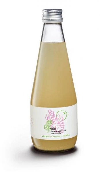 Scuk.cz Tibi limonáda zázvor s jablkem a citrónem, 330 ml