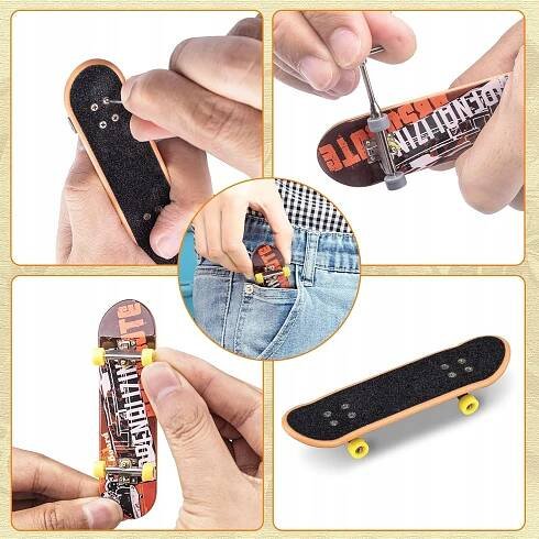 SKATE PARK FINGERBOARD TECH DECK + MINI SKATEBOARD SET PRO DĚTI Značka žádná značka