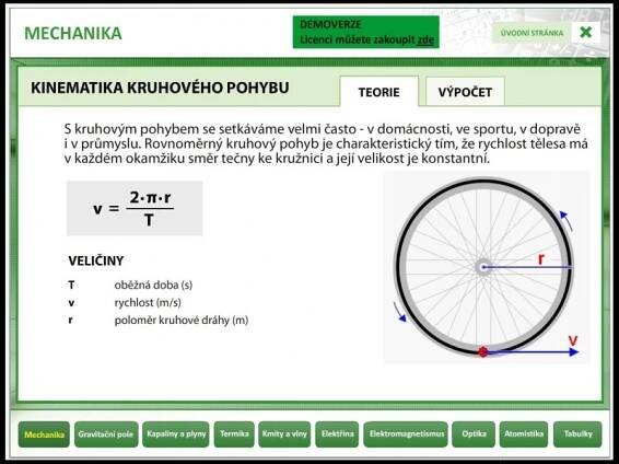 Fyzika zajímavě - komplet Animace a Kalkulačky ESD | Výukové programy PACHNER