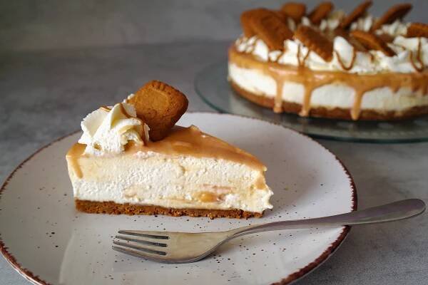 Nepečený Lotus cheesecake s tvarohem - fotografie receptu - TopRecepty.cz