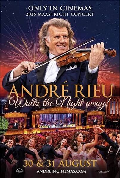 André Rieu - Maastrichtský koncert 2025: Waltz the Night Away!