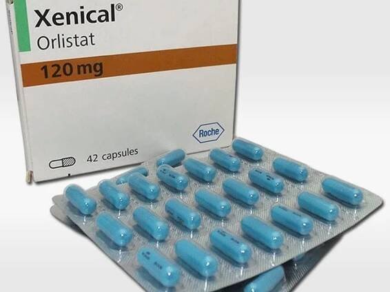 Xenical Orlistat 120mg 42 kapslí Roche Pharmaceutical