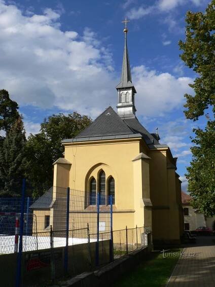 Lázně Toušeň - kostel sv. Floriána