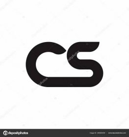 Download - CS Letter Logo Design With Simple style — Illustration