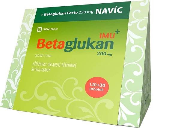 Betaglukan IMU+ 120 tobolek + Betaglukan FORTE+ 30 tobolek