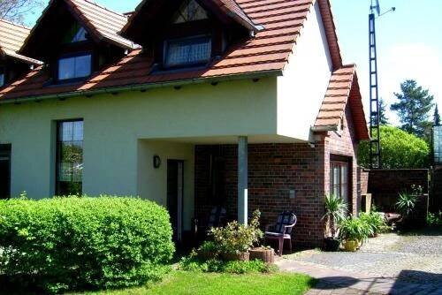 Vchod, Ferienhaus Annemarie in Senftenberg
