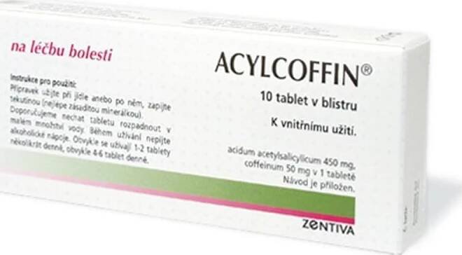 Acylcoffin 10 tbl. od 73 Kč