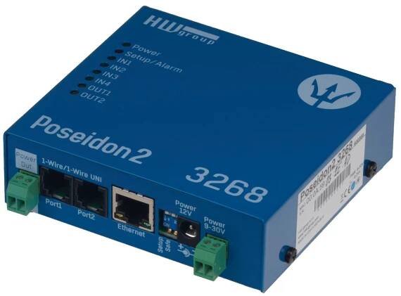 Poseidon2 3268 teplotní set základní prvky pro vzdálený dohled teploty po síti LAN | HW server s.r.o.