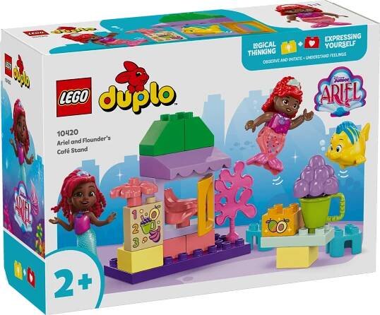 LEGO Duplo 10420 Ariel a Šupinka – stánek s kávou