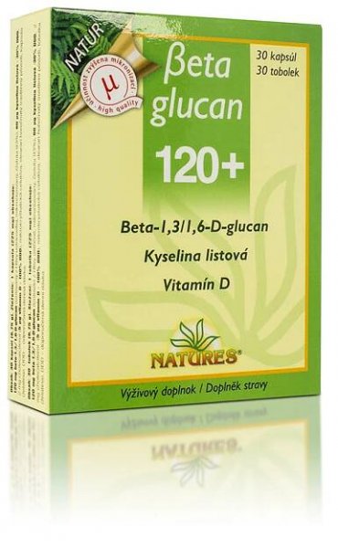 Beta glucan 120+ - 30 kapslí
