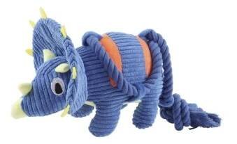 Huhubamboo hračka pro psy Triceratops 43cm