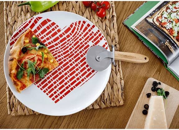 TEMPO-KONDELA DOLKOM TYP 2, talíř na pizzu, porcelán | Kondela.cz