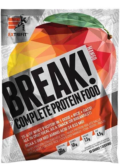 EXTRIFIT Protein Break! 90 g mango od 42 Kč
