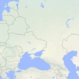 Slepá mapa států – východní Evropa