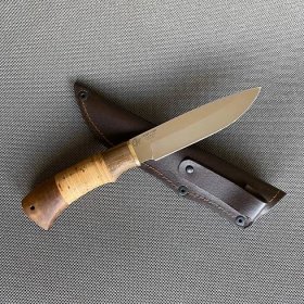 Ruský lovecky nůž Irbis, ocel 95Ch18, továrna Okské nože