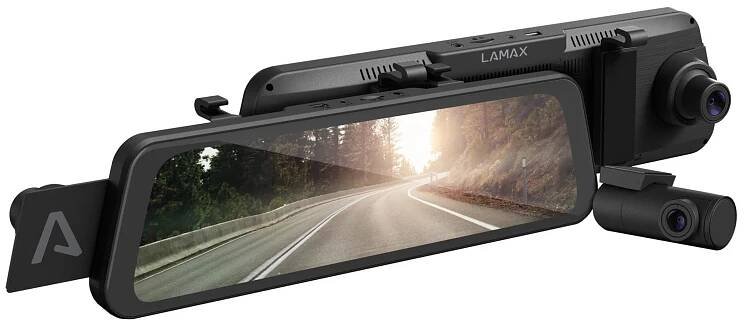 Autokamera LAMAX S9 Dual GPS (s detekcí radarů) černá - s kosmetickou...