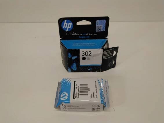 Cartridge HP 302 černá ink kazeta, F6U66AE 379 Kč