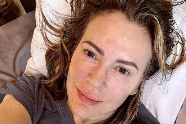 Alyssa Milano Celebrates 50 With Make-Up Free Selfie: 'This is 50. No Filter. No Touching Up'
