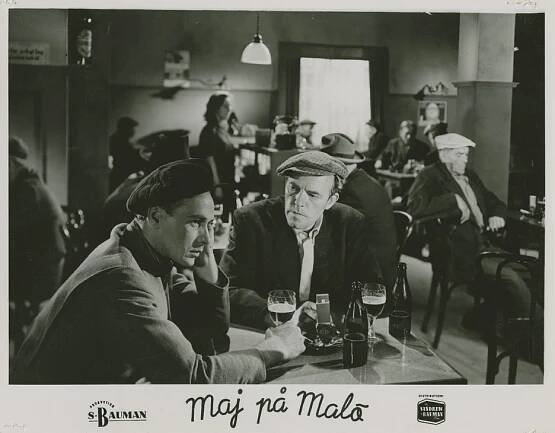 Olof Bergström, Kolbjörn Knudsen - Maj på Malö - Fotosky