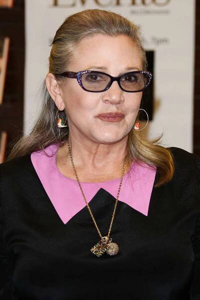 Carrie Fisher signs copies of her book 'The Princess Diarist' at Barnes & Noble at The Grove on Nov. 28, 2016, in Los Angeles.