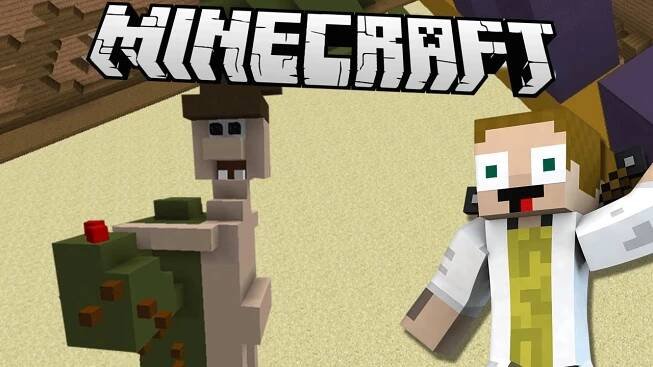 [GEJMR] Minecraft Minihry - Build Battle - Prasečí kasička, Drak, Kaktus