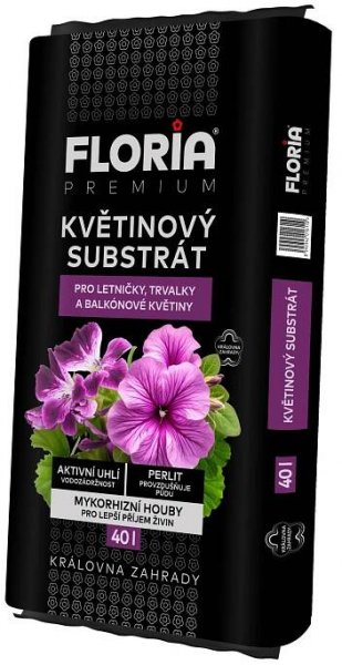 FLORIA PREMIUM Substrát KVĚTINOVÝ 40 l nakoupit u OBI