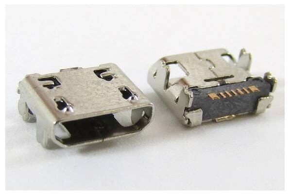 konektor micro USB B 7 pin female 10B