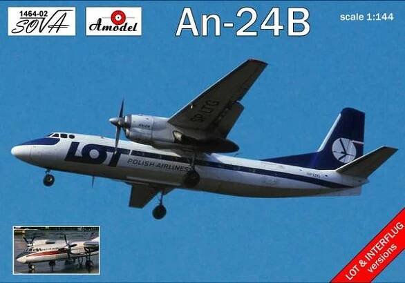 A-Model -01464-2 Antonov AN 24B