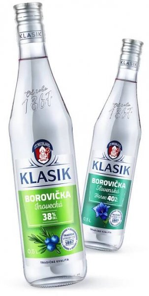 Redesign obalů oblíbené produktové řady lihovin Klasik - MAISON D'IDÉE Prague