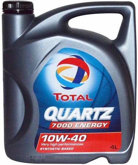 Total Quartz 7000 Energy 10W-40 4 l