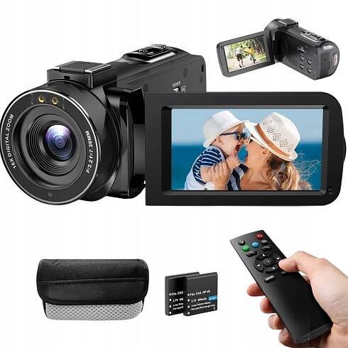 DIGITÁLNÍ KAMERA S FUNKCÍ IR A 3,0PALCOVÝM 16X ZOOMEM PRO VLOGOVÁNÍ A NAHRÁVÁNÍ