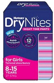 Huggies Drynites Pyjama Pants 8-15 Years SIZE 5 Girl 27-57 Kg | Joya ...