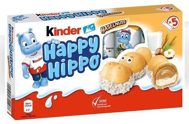 Ferrero Kinder Happy Hippo Haselnuss 103,5 g