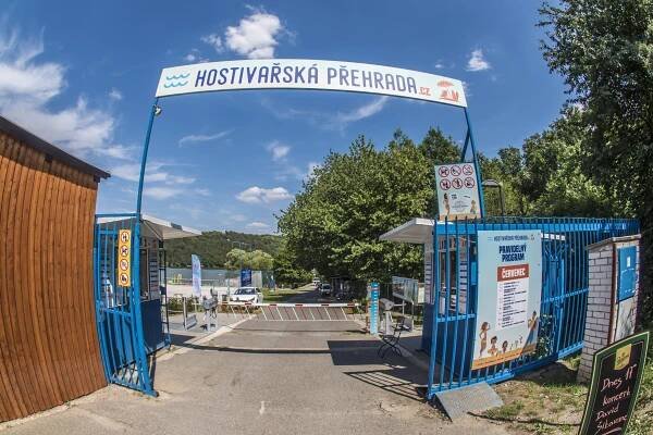Koupaliště přehrada Hostivař foto 2