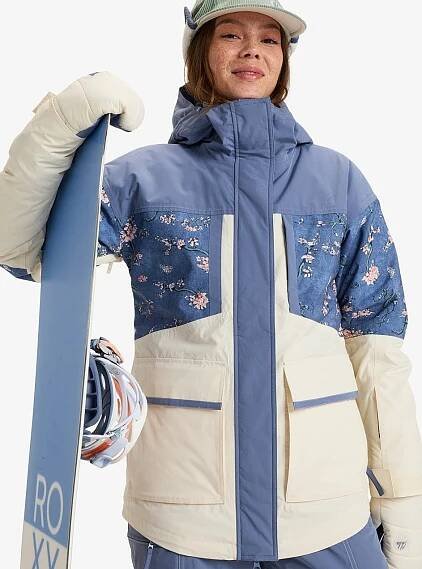 bunda Roxy Chloe Kim Parka - BQY7/Wild Wind Chloe Blossom