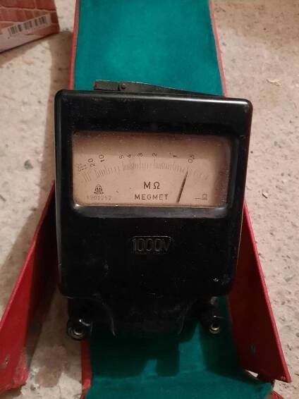 MEGMET 1000V, ČSSR  - Elektro