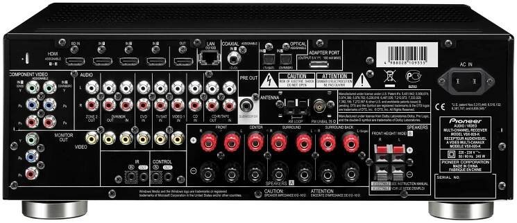 PIONEER VSX-920-K černý lesklý
