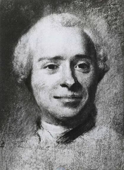 D'Alembert, pastel by Maurice-Quentin de La Tour