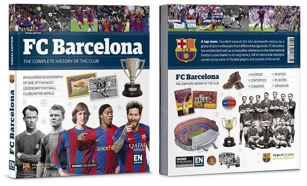 Cover Book Fc Barcelona Barça Illustrated History Of The Football Club