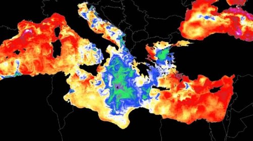 Medicane cools the waters of central Mediterranean to colder than average