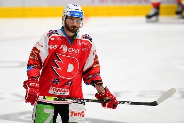 HC DYNAMO PARDUBICE – Kousal po návratu k týmu září: S Camarou jsme si hokejově sedli