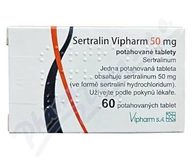 Sertralin Vipharm 50mg tbl.flm.60 II