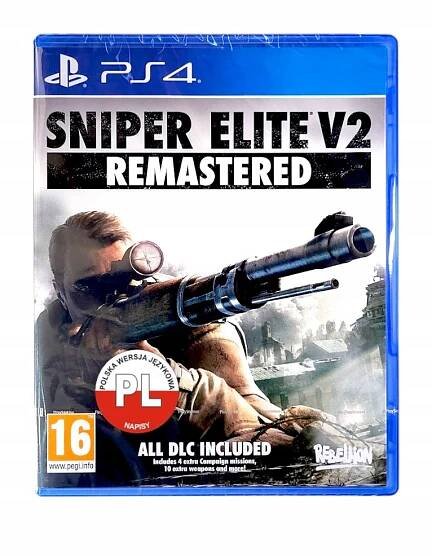 SNIPER ELITE V2 REMASTERED / PS4 / PS5 / HRA NA ALBU / POLSKÉ TITULKY