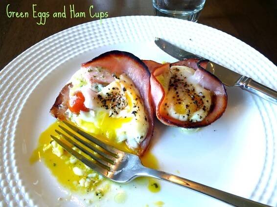 Green Eggs and Ham Cups